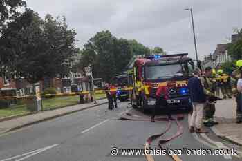 Penge Lennard Road garden fire under investigation