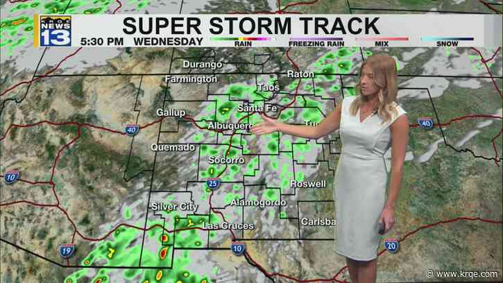 New Mexico sees more showers, storms and breezy winds