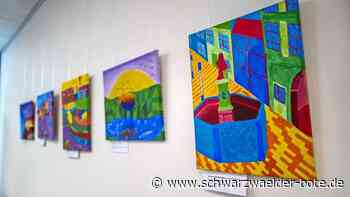 Kunst der Zellerschule: Nagold als Stadt der bunten Farben