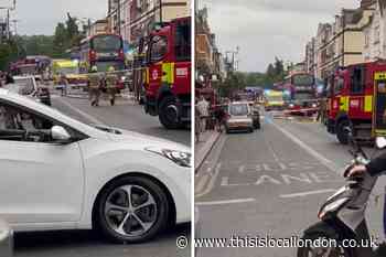 Ambulances 'completely stuck' in Green Lanes after fire