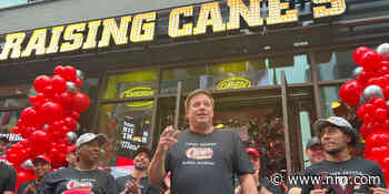 Raising Cane’s opens global flagship store in Times Square