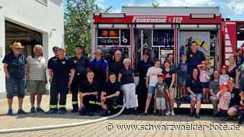 Krebskranke Kinder: Stark  für Familien: Feuerwehrabteilung und Förderverein im Einsatz
