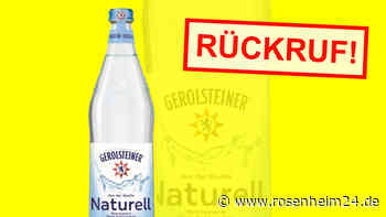 Mineralwasser von Gerolsteiner: Rückruf wegen Schimmel