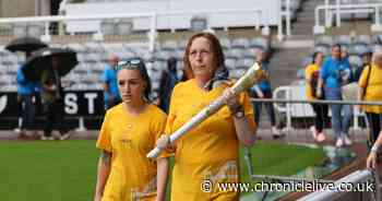 The Baton of Hope on Tyneside as suicide prevention event visits Ouseburn and St James' Park