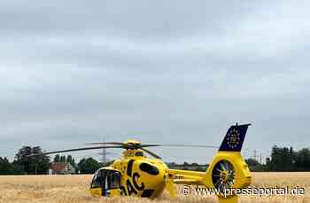 FW-GLA: Verkehrsunfall mit einer eingeklemmten Person