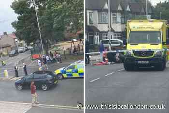 Gants Hill crash: Man charged after moped rider injured
