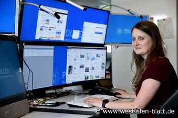 Bielefelder Online-Detektivin hilft Streifenbeamten