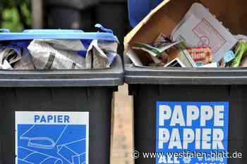 Haushalte in Steinhagen bekommen demnächst die blaue Papiertonne - was jetzt zu beachten ist