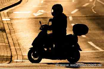 Bünde: Rollerfahrer (15) liefert sich Verfolgungsjagd mit der Polizei