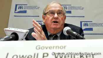 Former CT Governor, U.S. Senator Lowell Weicker Jr. has died at 92: family