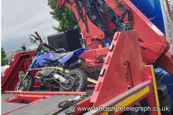 Blackburn: Kids caught driving off-road bikes dangerously