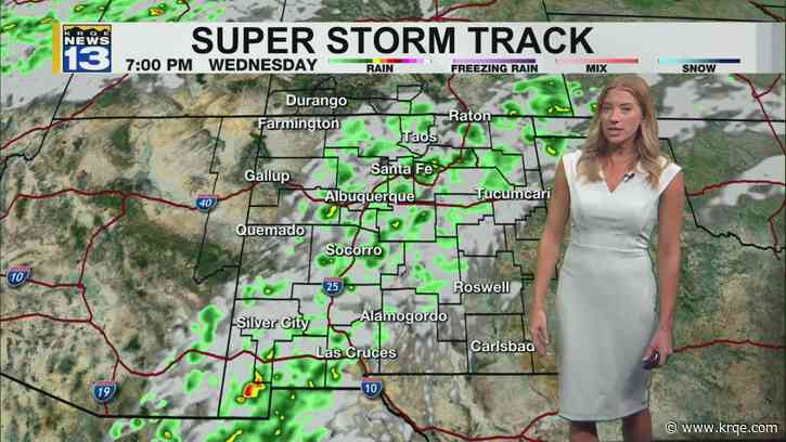 More storms and gusty winds around New Mexico
