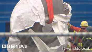 Titanic tourist sub photos show wreckage being brought ashore