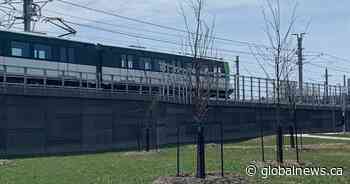 Final dry test runs of all electric REM trains on South Shore underway