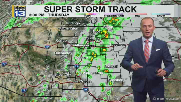 Gusty winds with rain showers return again Thursday
