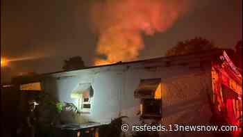 Vacant building in Barraud Park area of Norfolk catches fire