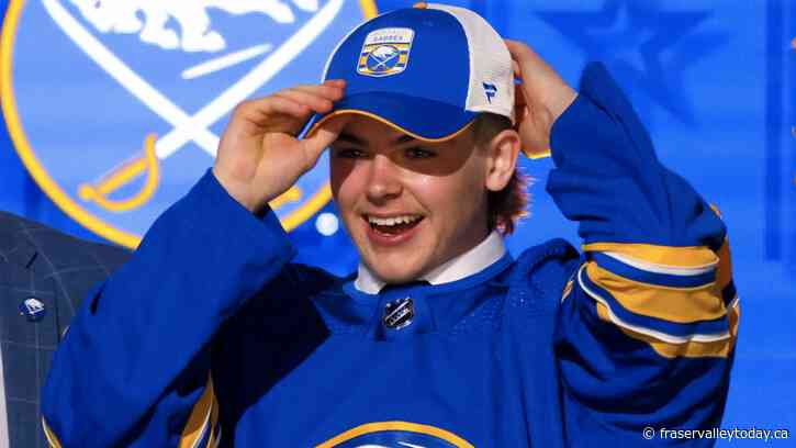 Buffalo Sabres draft Chilliwack product Zach Benson No. 13 overall in 2023 NHL Draft