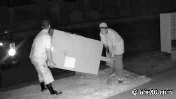 Man arrested for stealing community mailbox, welder in Visalia, police say