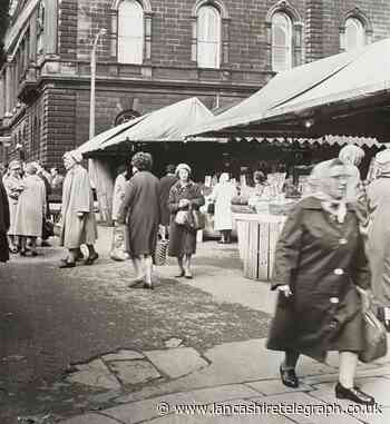 Market day in Blackburn in the 1960s. Do you remember it?