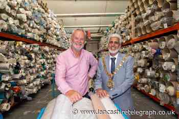 Darwen textile firm's 'massive achievement' celebrated