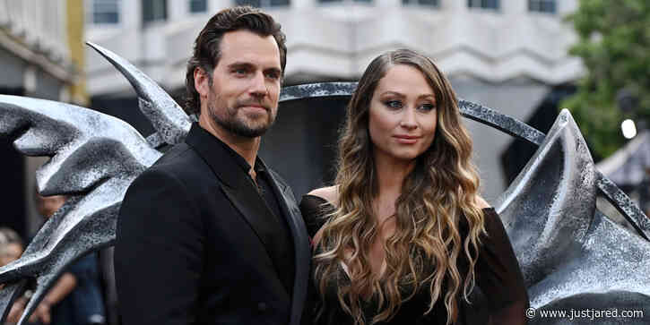Henry Cavill & Girlfriend Natalie Viscuso Make A Striking Couple at 'The Witcher' Season 3 Premiere in London