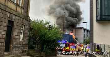 Newcastle city centre fire LIVE: Updates as Central Motorway remains closed northbound