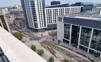 Cardiff wins award for Central Square Transport Scheme
