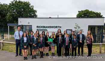 Rickmansworth School 'delighted' with environmental flag