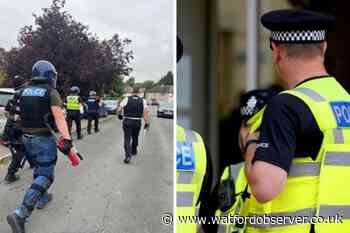 Borehamwood drugs busts lead to three people being arrested