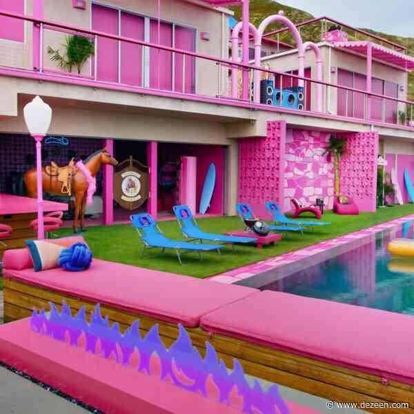 Take a video tour of Barbie and Ken's lifesize dollhouse in Malibu