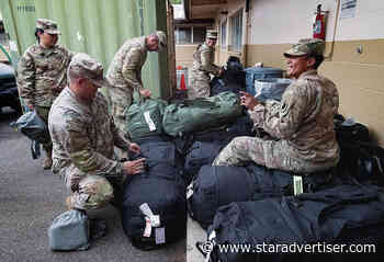 Hawaii Guard troops return from 11-month deployment