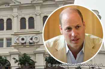 Prince William spotted partying in Camden at KOKO nightclub