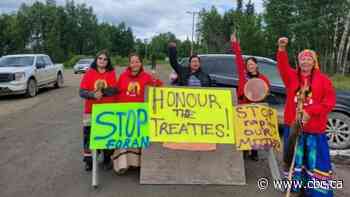 8 grandmothers from Peter Ballantyne Cree Nation organize protest against mine project
