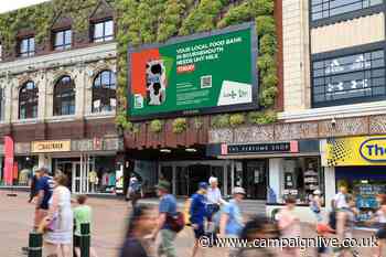 Trussell Trust ad alerts shoppers to local food banks’ needs