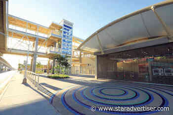 Skyline: Train stops close to, but not at, Pearlridge Center