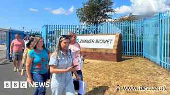 Bridgend medical supplies plant closure risks 540 jobs