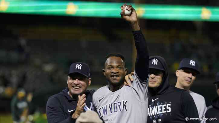 Yankees pitcher Domingo Germán throws 24th perfect game in MLB history