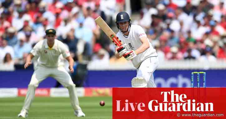 The Ashes 2023: England v Australia, second Test, day two – live