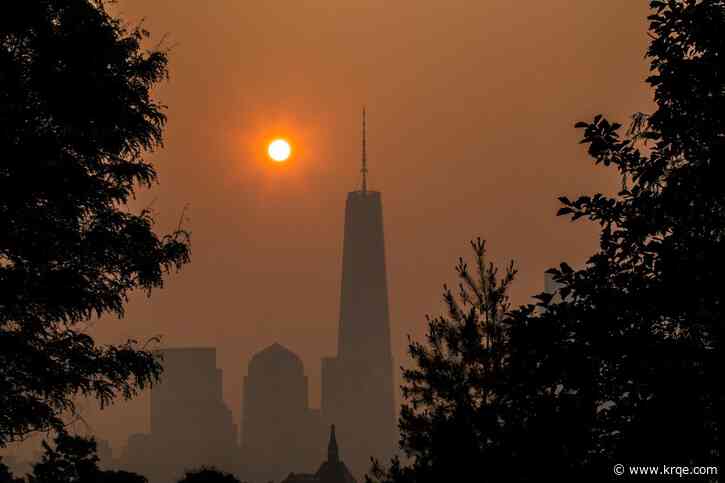 Have the sun, moon looked different lately? Blame Canadian wildfire smoke