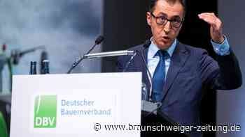 Özdemir sichert Bauern Verlässlichkeit zu