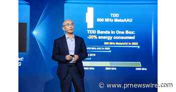 Huawei Launched 5GigaGreen Innovations to Promote Ultimate Network Performance and Energy Saving