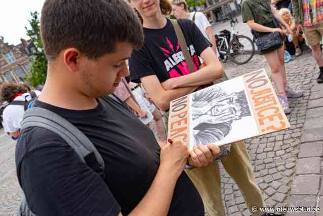 Studenten organiseren ‘actie voor Sanda Dia’ en tegen klassenjustitie in Brussel