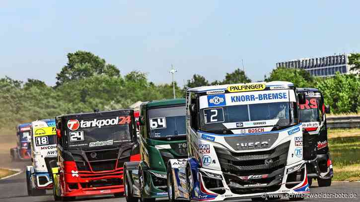 Truck-Piloten aus Altensteig: Lukas Hahn siegt in Poznan, sein Vater Jochen Hahn holt zwei Podiumsplätze.