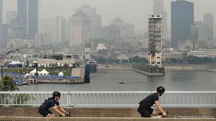 Quebec wildfires: Montreal fireworks festival cancels event over air quality concerns