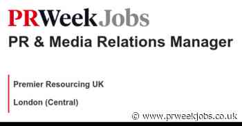 Premier Resourcing UK: PR & Media Relations Manager