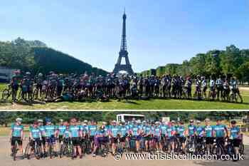 Sheen Mount Primary School takes on Richmond to Paris bike ride