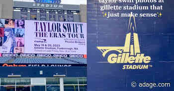 How Taylor Swift helped Gillette Stadium reshape its social strategy