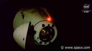 SpaceX Dragon CRS-28 cargo ship undocks from ISS for return to Earth (video)