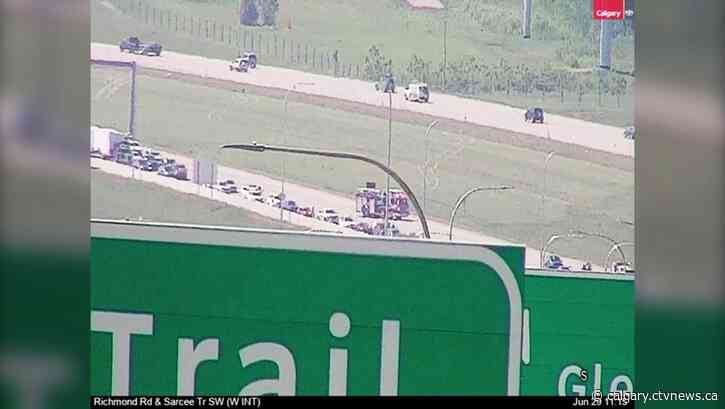 Motorcyclist in life-threatening condition after crash on Tsuut'ina Trail