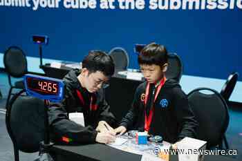 GANCUBE, la meilleure marque de cubes, célèbre une fois de plus le nouveau record du monde de 3x3